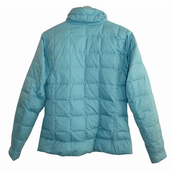 Columbia Down Insulated Puffer Coat Jacket Omni-Shield Blue Size M - Picture 4 of 8